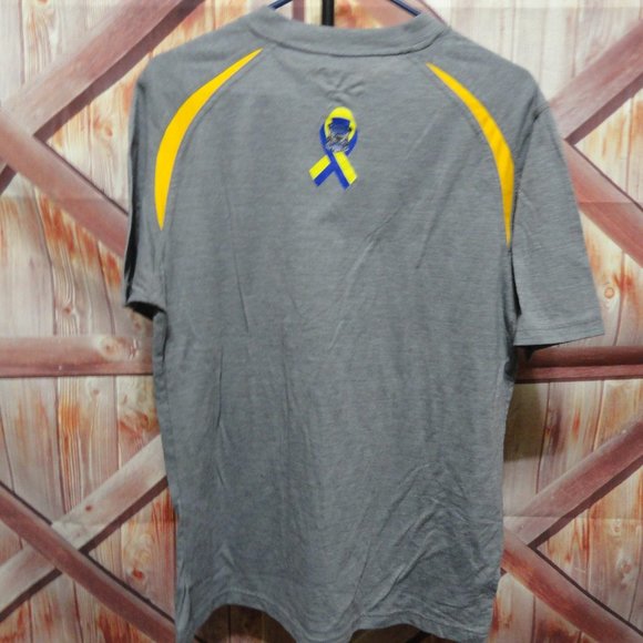 Boston Police Nations First Vented Running shirt~Nice~First responder - Picture 5 of 6